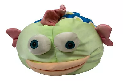 Moshi Brentwood Originals Green Blue Fish Microbead Pillow Plush • $11.99