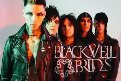 $13.98 • Buy Black Veil Brides Group Photo Music Andy Biersack BVB Fallen Angels Poster 36x24