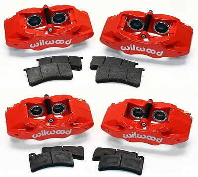 Wilwood Red Brake Caliper & Pad Kit1997-2013 Corvettec-5c-6z06slc56dpc56 • $1389.99