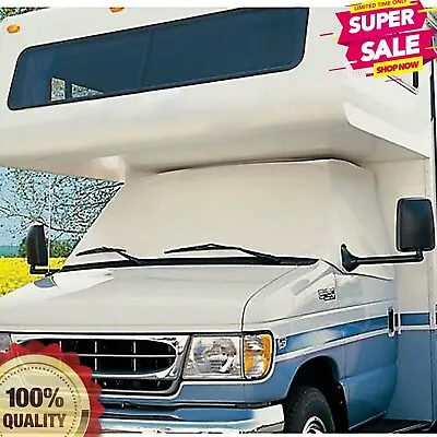 $49.70 • Buy Mofeez RV Class C Ford 1997-2018 Windshield Cover RV Motorhome With Mirror NEW
