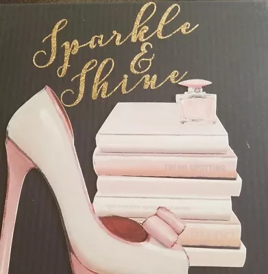 Marco Fabiano ~ Sparkle & Shine ~ 11  X 11  X 7.5   ~ Cardboard Storage Box  • $40