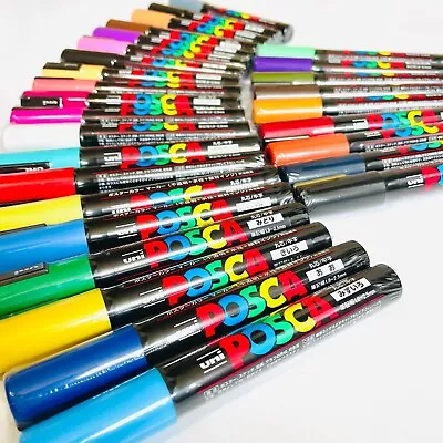 Mitsubishi Uni Posca Paint Pens Marker | Medium PC-5M | Pick Colors | US Seller • $2.99