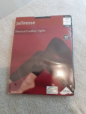 £3.50 • Buy Thermal Footless Tights 18 20 New 60den