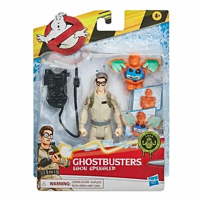 Ghostbusters Fright Features Egon Spengler Figure With Interactive Ghost Hasbro • £28.68