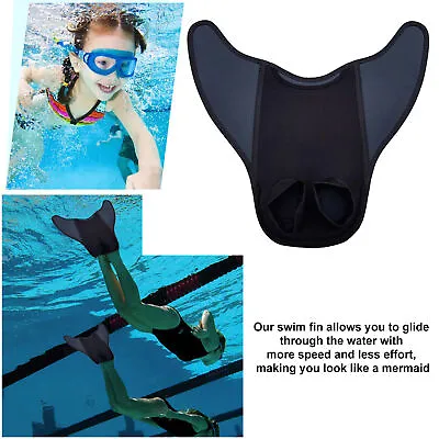 1pcs Water Swimming MonofinsMermaid Tail Fin Flipper For Diving Kids Swim Fins • $16.18