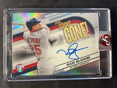 2023 Topps Pristine Mark McGwire Going Going Gone Auto #/75  • $60