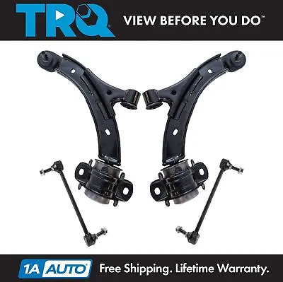 TRQ 4 Pc Suspension Kit Control Arms W/ Ball Joints Sway Bar Links For Mustang • $219.95