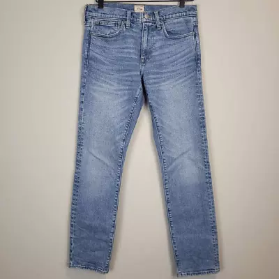 J Crew Reimagined Mens 30x32 Style 484 Denim Slim Fit Jeans Blue Stretch • $21.24