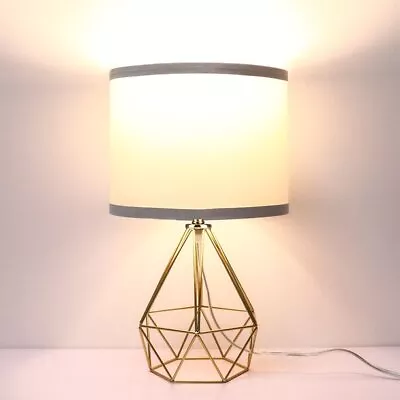 2 PACK Table Lamp Modern Table Desk Lamp For Bedroom Living Room Hollow Out Base • $19.99