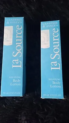 Crabtree & Evelyn La Source Body Lotion X 2 • £30