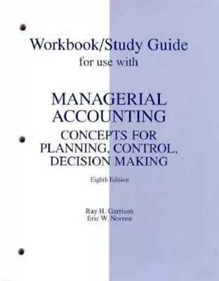 Managerial Accounting By Garrison Ray H. • $4.29