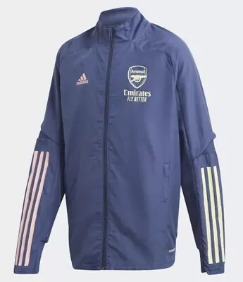 £29.99 • Buy Adidas  Arsenal Match Jacket Pre Match Jacket.  Tech Indigo FQ6156 Size XL BNWT