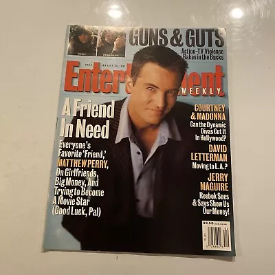 1997 January 24 Entertainment Weekly Magazine Matthew Perry (MH381) • $21.59