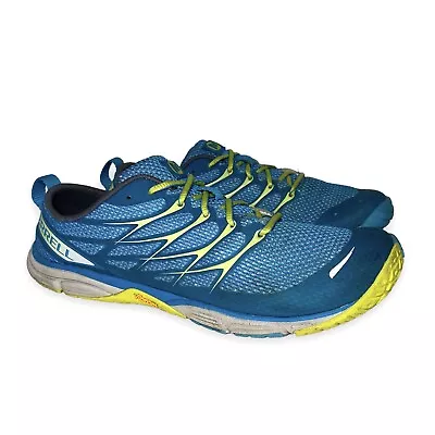 Merrell Road Glove Dash 3 Women's 9.5 Running Sneaker Shoe Blue Minimalist Trail • $24.85