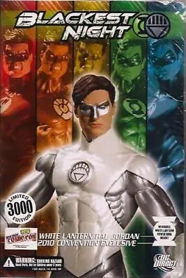 DC NYCC Con Exclusive Blackest Night Action Figure Hal Jordan White Lantern • $170.99