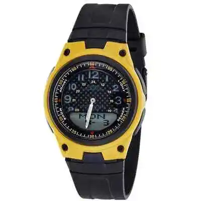 Casio AW80-9BVDF Illuminator Analog Digital Black Yellow Watch • £27.95