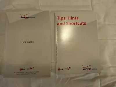 2009 Verizon Wireless User Guide And Shortcut Tips Hints Manuals • $4