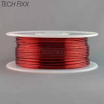 Magnet Wire 12 Gauge AWG Enameled Copper 175 Feet Coil Winding Heavy Build Red • $70.25