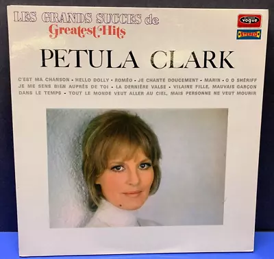 Petula Clark - Les Grands Succes - Rare Vogue Stereo Lp - French Import! • $19.99