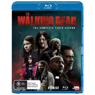 The Walking Dead Season 10 Blu-ray New 220821 Free Post. • $39.90