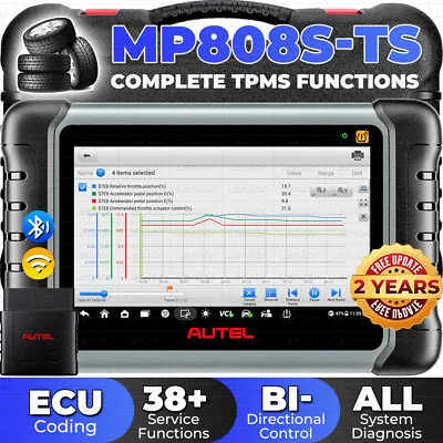 Autel MP808S-TS Car Diagnostic OBD2 Scanner TPMS Programming As Maxisys MS906TS • $749.99