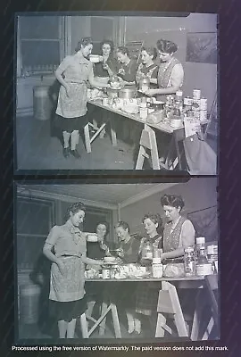 £291.50 • Buy Brooklyn Soup Kitchen Original Negatives 1946 Famous Photographer Vintage