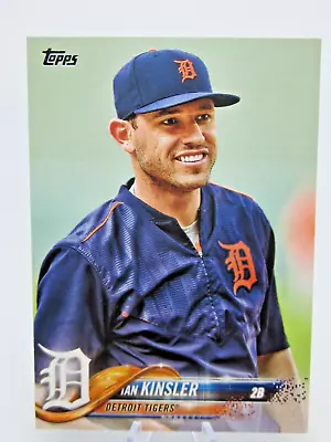 2018 Topps Series 1 #330 Ian Kinsler Sp Short Print Variation Detroit Tigers • $7.99