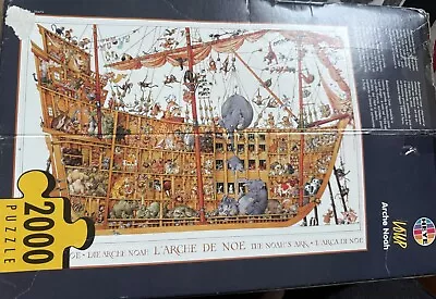 Heye Loup 'Arche Noah'  Noah's Ark 2000 Pcs Jigsaw Puzzle 25475 Zoo Wild Animals • £2.99
