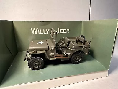 Gate Willy’s Jeep WWII Military 1:32 Scale Diecast NIB • $17