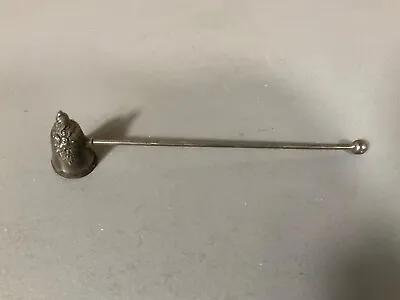 Candle Snuffer Flame Extinguisher Antique Candle Decorative Metal - 8 1/2 In L • $8.75
