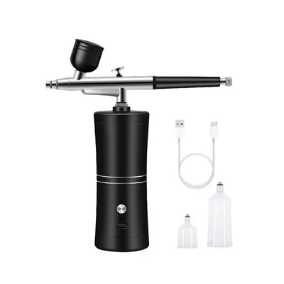 Airbrush Nail With Compressor Portable Airbrush For Nails Art Cake Makeup • $44.29