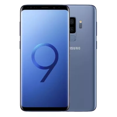 Samsung Galaxy S9+ Plus G965F (64GB/6GB 6.2  Opt) - Coral Blue [Refurbished... • $388.99