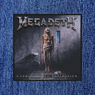 £4.60 • Buy Megadeth - Countdown To Extinction (new) Sew On Patch Official Band Merch