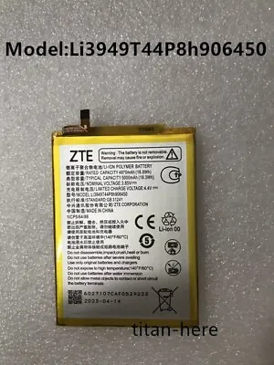 Li3949T44P8h906450 New Original Battery F ZTE Blade 20 Smart V1050/V Smart V2050 • $24.96