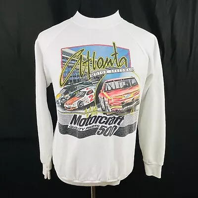 VTG Atlanta Motor Speedway Motorcraft Quality Parts 500 Sweatshirt Large NASCAR • $35