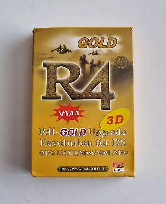 R4i Gold Upgrade Revolution Card For Nintendo DS Lite 3DS NDS NDSL NDSi • £17.99