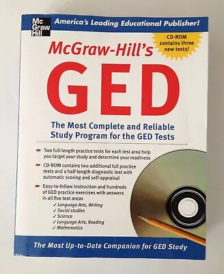 Mcgraw-Hill's GED: The Most Complete And Reliable Study Program For The GED ... • $7.28