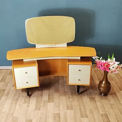 G Plan Teak Librenza Mid Century Dressing Table & Stool Vintage E Gomme • £275