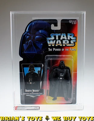 $299.99 • Buy Kenner Star Wars POTF2 Red Card Darth Vader Micro Saber AFA 75+ EX+/NM #13021246
