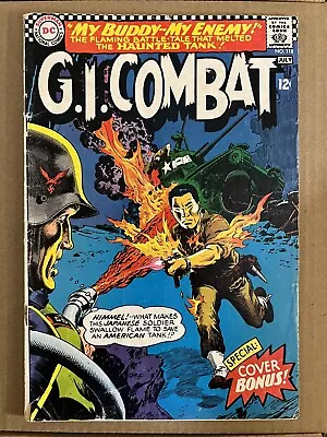 G.I. Combat #118 The Haunted Tank | VG 1966 DC Comics | Combine Shipping • $11.95