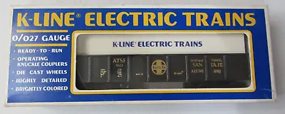 K Line K-5611 Electric Train O Gauge Model Railroad A.TS.F. Gondola Car • $17.95