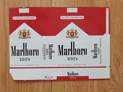 Opened Empty Cigarette Soft Pack--100 Mm-Hungary-Marlboro • $2