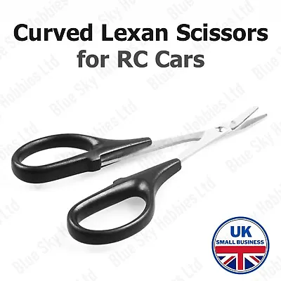 Curved Scissors RC Car Body Shell Lexan Plastic Model Craft Tools Cutters - UK! • £5.49