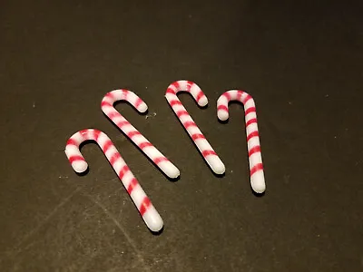 Lot Of 4 Large Candy Canes For Barbie Monster High Tyler Dioramas • $7.99