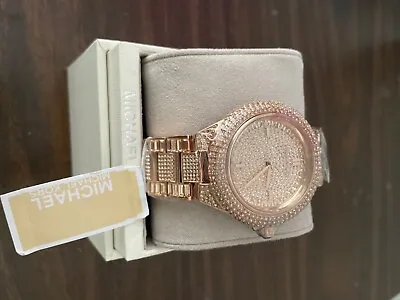 Michael Kors MK5862 Camille Rose Ladies Watch - Rose Gold • $200