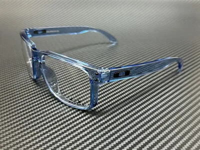 OAKLEY OX8156 1256 Transparent Blue Men's 56 Mm Eyeglasses • $133.65