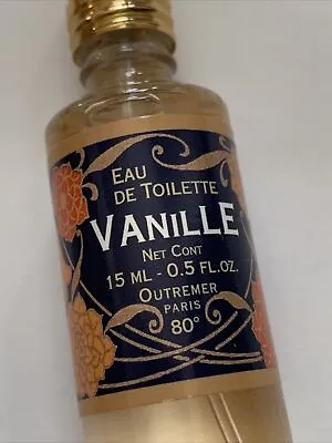 Mini 15ml/0.5oz Vanille Outremer Vanilla Eau De Toilett Fragrance L’Aromarine • $24.90
