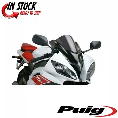 Puig Racing Windscreen Dark Smoke #4635F Yamaha YZF-R6 2008-2016 • $94.86