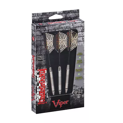 Viper Set Of 3 Underground Celtic Blood Steel Tip Darts 22 Grams • $19.99