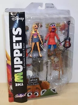 The Muppets - Floyd & Janice Action Figures - Diamond Select **Brand New** • £54.99